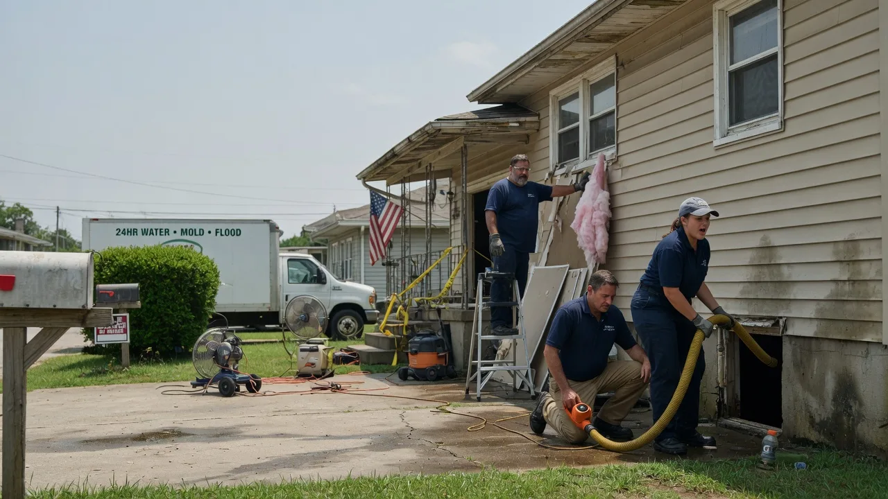 Water Damage Repair in Maryneal, TX near me